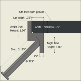 1 in Type Z Angle Iron Theme Picture