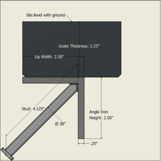 2.5 in Type A Angle Iron Theme Picture