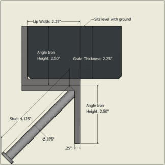 2.5 in Type Z Angle Iron Theme Picture