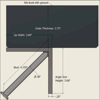 3 in Type A Angle Iron Theme Picture