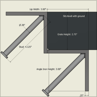 3 in Type AA Angle Iron Theme Picture