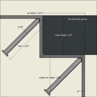 3.5 in Type AA Angle Iron Theme Picture